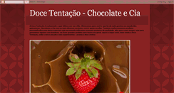 Desktop Screenshot of chocolateluecris.blogspot.com