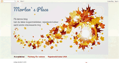 Desktop Screenshot of mortensplace.blogspot.com