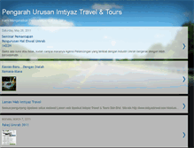 Tablet Screenshot of imtiyaztravel.blogspot.com