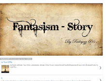 Tablet Screenshot of fantasism-story.blogspot.com