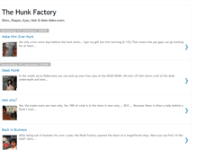 Tablet Screenshot of hunkfactory.blogspot.com