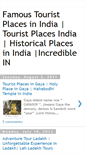 Mobile Screenshot of famoustouristplacesindia.blogspot.com