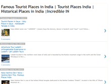 Tablet Screenshot of famoustouristplacesindia.blogspot.com