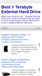 Mobile Screenshot of best1terabyteexternalharddrive.blogspot.com