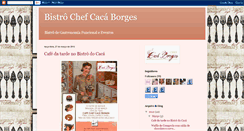 Desktop Screenshot of chefcacaborges.blogspot.com