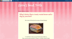 Desktop Screenshot of anniessweettooth.blogspot.com