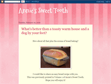 Tablet Screenshot of anniessweettooth.blogspot.com