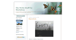 Desktop Screenshot of marialena1.blogspot.com