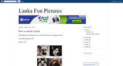 Desktop Screenshot of lankafunpicture.blogspot.com