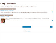 Tablet Screenshot of camys-scrapbook.blogspot.com