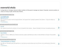 Tablet Screenshot of exeworld-ekolo.blogspot.com