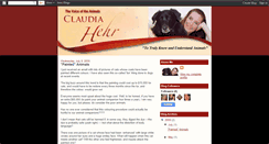 Desktop Screenshot of claudiahehr.blogspot.com