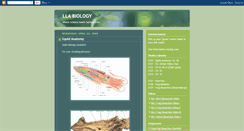 Desktop Screenshot of llabiology.blogspot.com