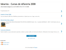 Tablet Screenshot of cursosdealfareria.blogspot.com