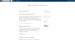 Desktop Screenshot of bibliotecadigital.blogspot.com