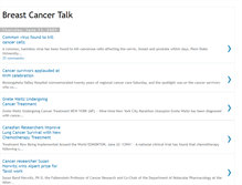Tablet Screenshot of breastcancernewscenter.blogspot.com