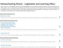 Tablet Screenshot of homeschoolingillinois.blogspot.com