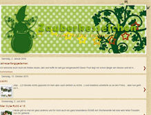 Tablet Screenshot of meinzauberkesselchen.blogspot.com