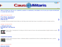 Tablet Screenshot of causamilitaris.blogspot.com