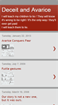 Mobile Screenshot of deceitandavarice.blogspot.com