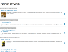 Tablet Screenshot of famousartwork1.blogspot.com