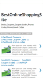 Mobile Screenshot of bestonlineshoppingsite.blogspot.com