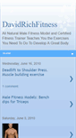 Mobile Screenshot of davidrichfitness.blogspot.com