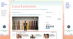 Desktop Screenshot of latestfashionista.blogspot.com