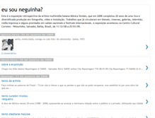 Tablet Screenshot of exposicaoeusouneguinha.blogspot.com