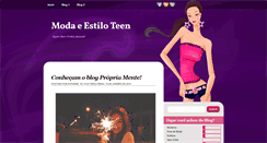 Desktop Screenshot of moda-tudoteen.blogspot.com