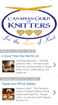 Mobile Screenshot of cgknitters.blogspot.com