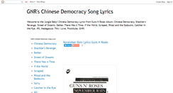 Desktop Screenshot of chinesedemocracylyricsgnr.blogspot.com