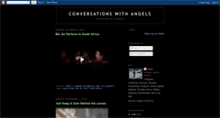 Desktop Screenshot of conversationswithangels.blogspot.com