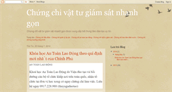 Desktop Screenshot of chungchivattugiamsat.blogspot.com