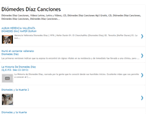 Tablet Screenshot of diomedesdiazcanciones.blogspot.com