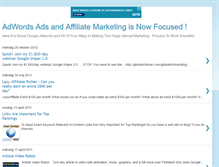Tablet Screenshot of adwordsadsnowfocused.blogspot.com