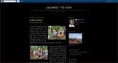 Desktop Screenshot of journeytokiev.blogspot.com