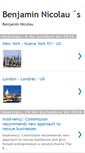Mobile Screenshot of benjamin-nicolau.blogspot.com