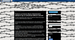 Desktop Screenshot of police--state.blogspot.com