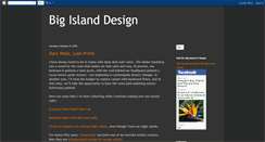 Desktop Screenshot of big-island-design.blogspot.com