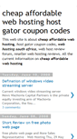 Mobile Screenshot of cheap-affordable-web-hosting-8.blogspot.com