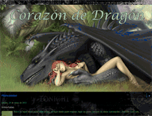 Tablet Screenshot of coorazondedragon.blogspot.com