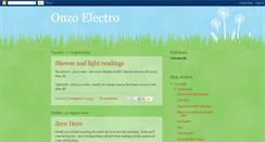 Desktop Screenshot of onzoelectro.blogspot.com