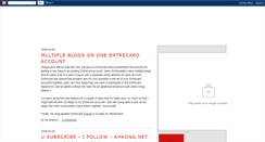 Desktop Screenshot of entrecardresources.blogspot.com