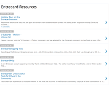 Tablet Screenshot of entrecardresources.blogspot.com