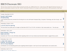 Tablet Screenshot of brcsfreewaresig.blogspot.com