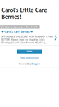Mobile Screenshot of carolscareberries.blogspot.com