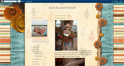 Desktop Screenshot of benhamtwins.blogspot.com