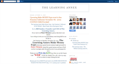 Desktop Screenshot of learningannexofficial.blogspot.com