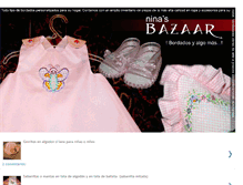 Tablet Screenshot of ninasbazaar.blogspot.com